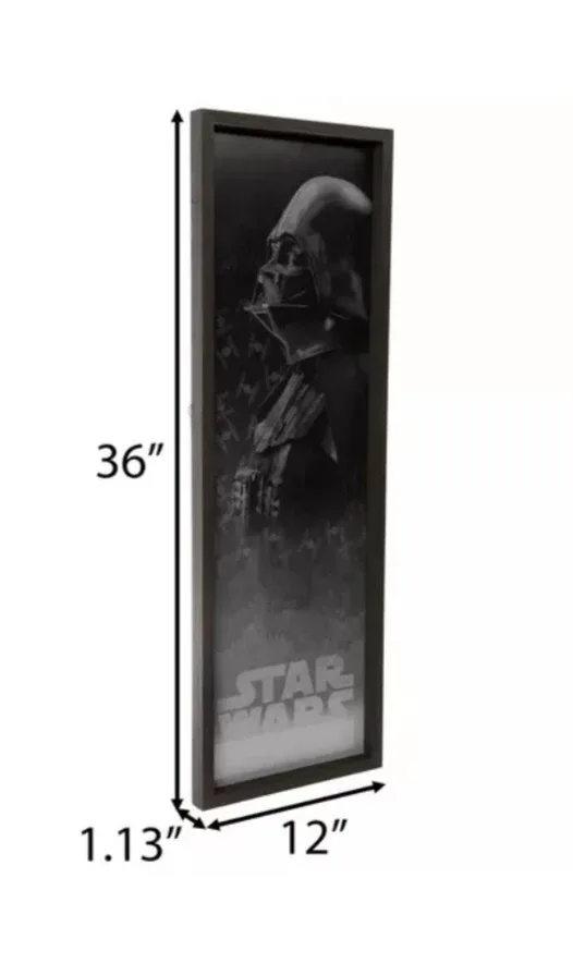 Star Wars Darth Vader Framed Wall Art 36" image indicator(2)