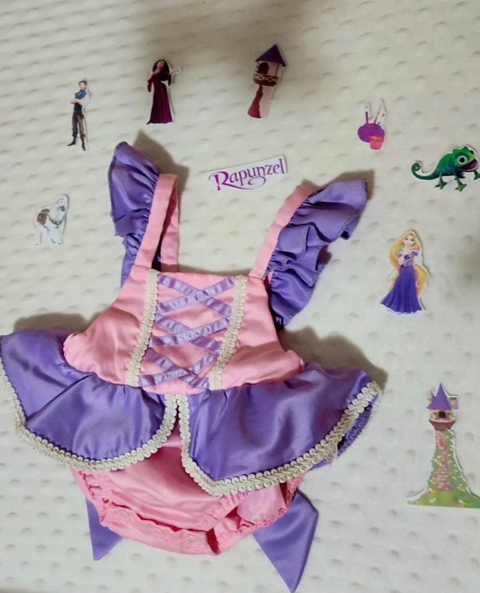 Rapunzel baby outfit