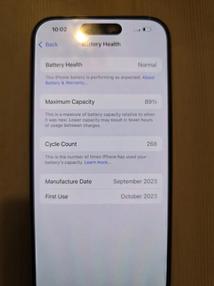 iPhone 15 Pro, Silver, 128GB - photo 3