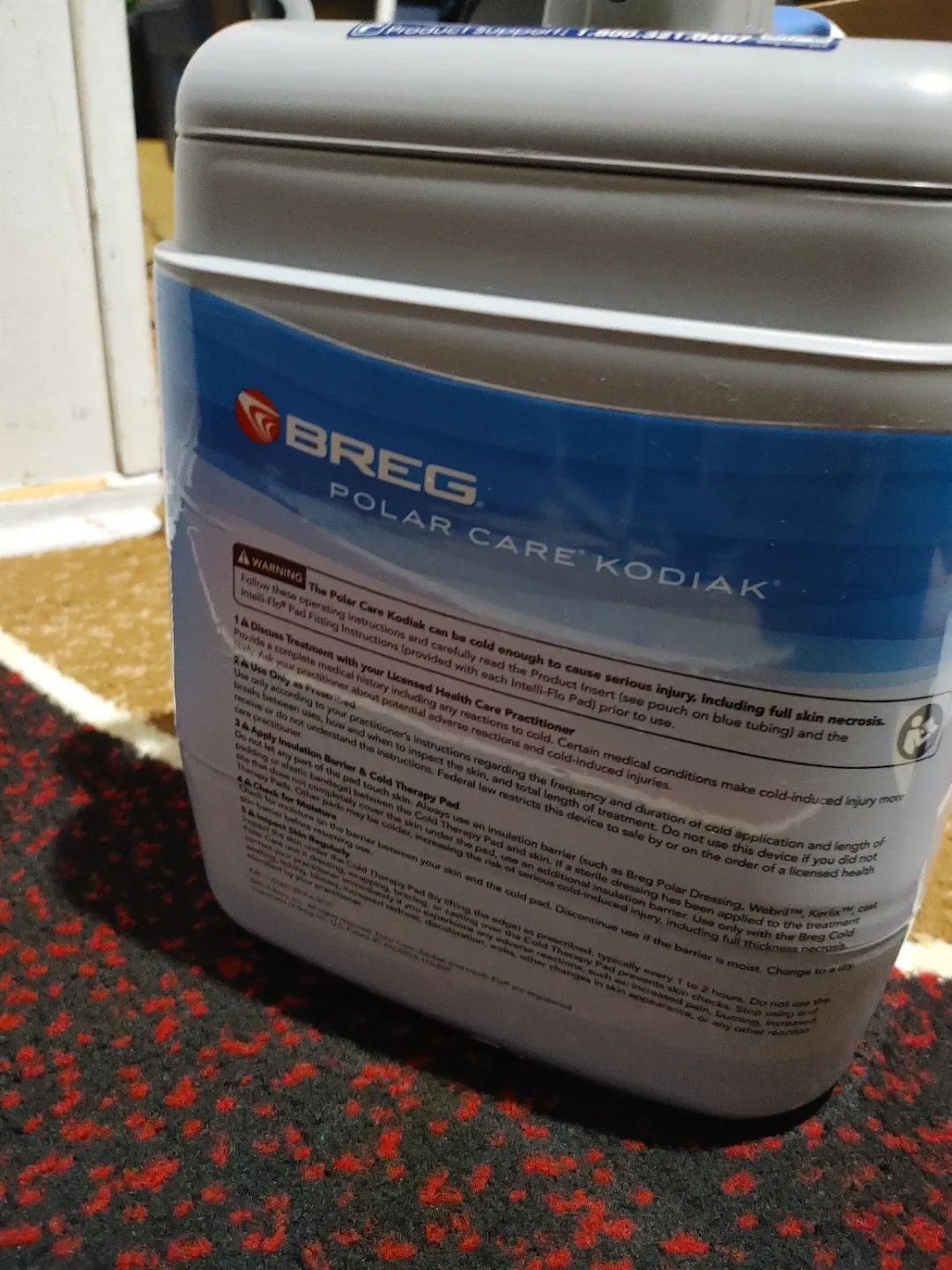 Cold therapy system image indicator(3)