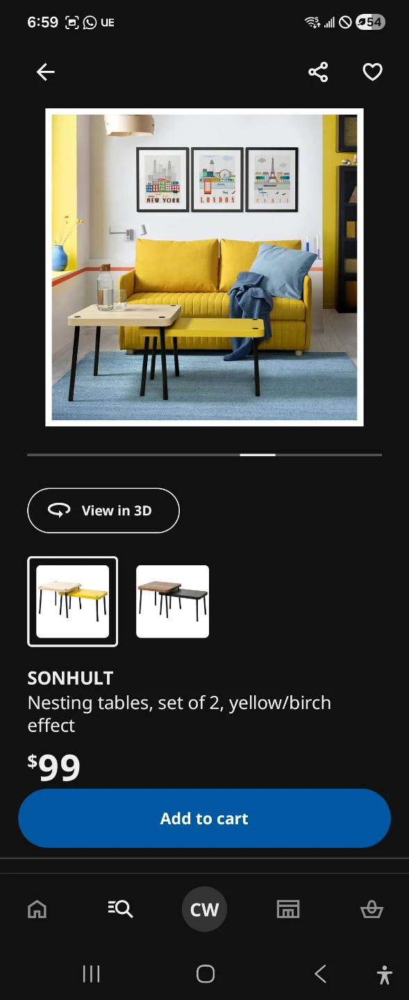 Ikea sonhult side table - photo 2