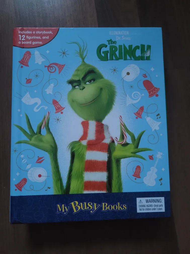 The Grinch My Busy Book And Game Set