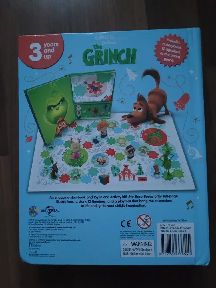 The Grinch My Busy Book And Game Set image indicator(3)