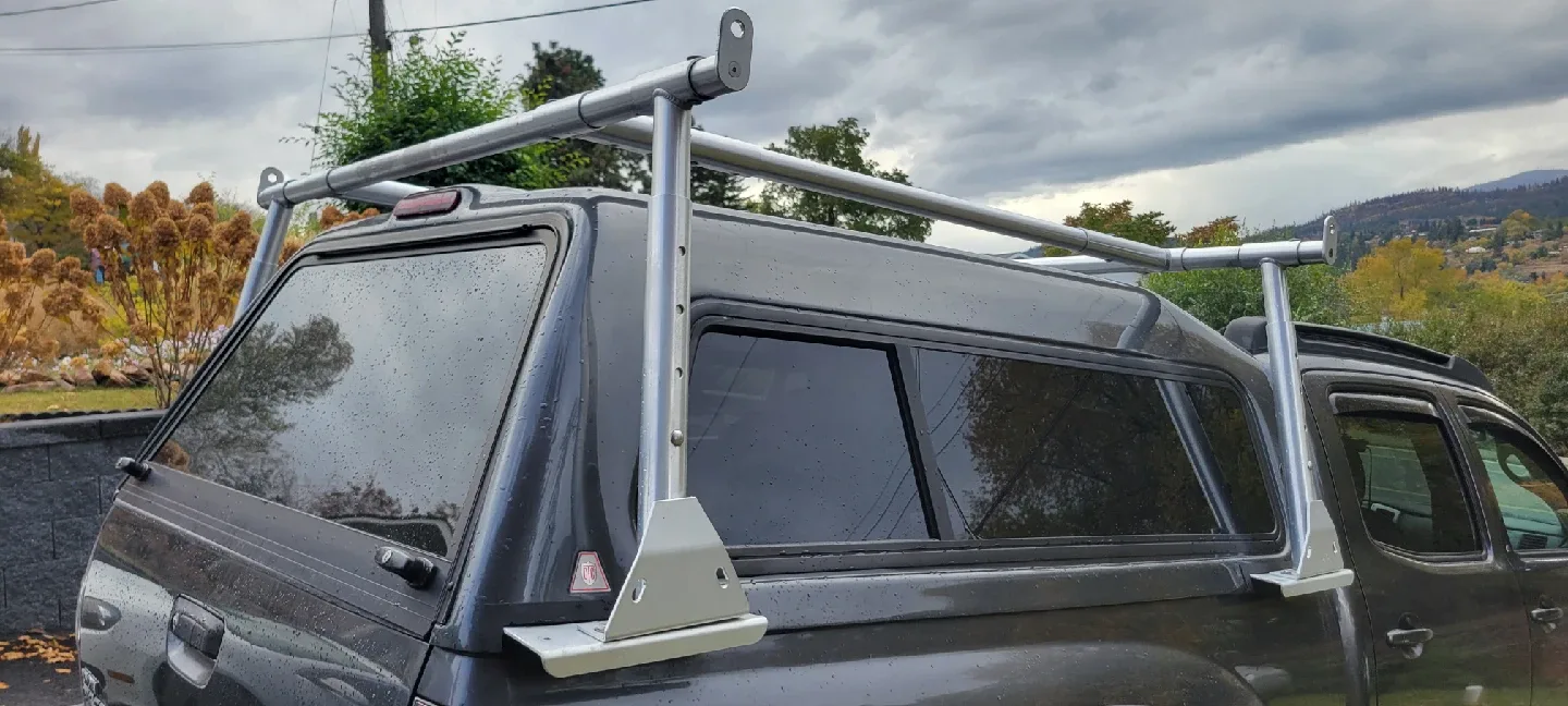 Truck Cap Topper with Ladder or Boat Rack