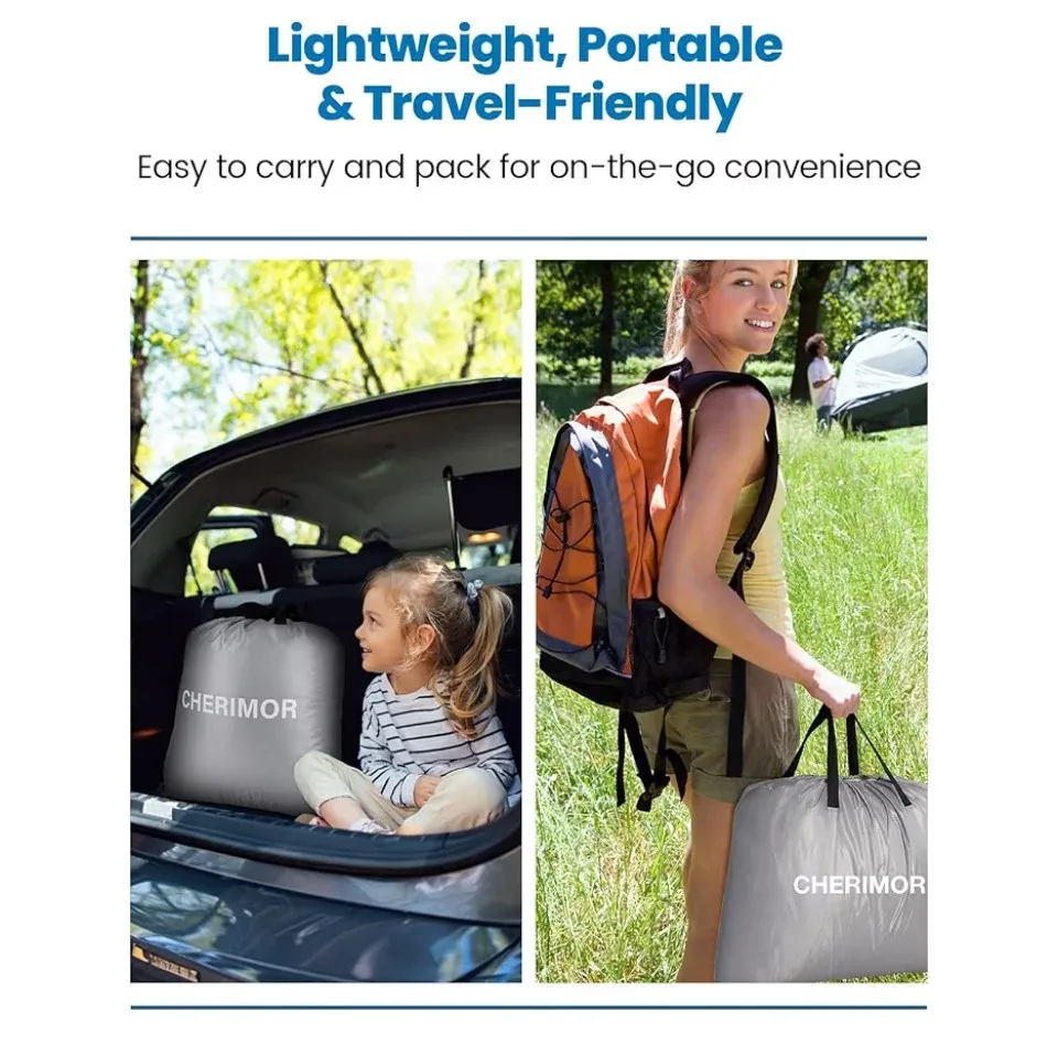 CHERIMOR Queen Size Air Mattress - Brand New! image indicator(10)