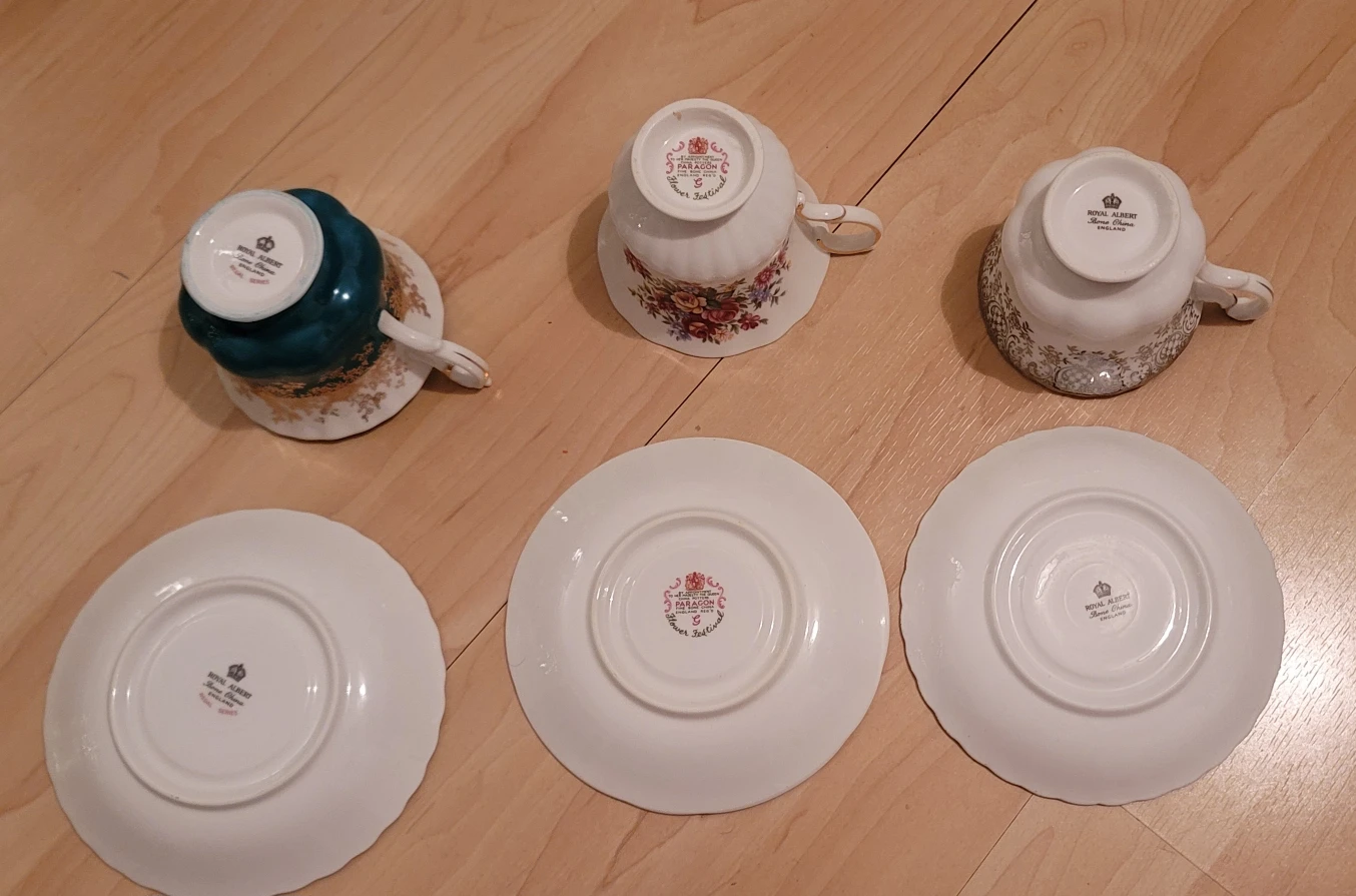 Royal Albert Teacups (Set of 3) - photo 2
