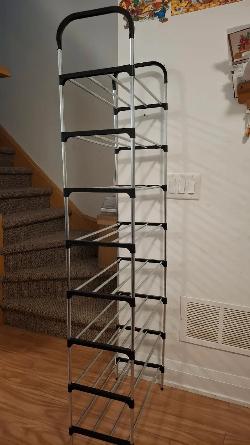 Tall 8 Tier Shoe Rack 🥕 image indicator(2)