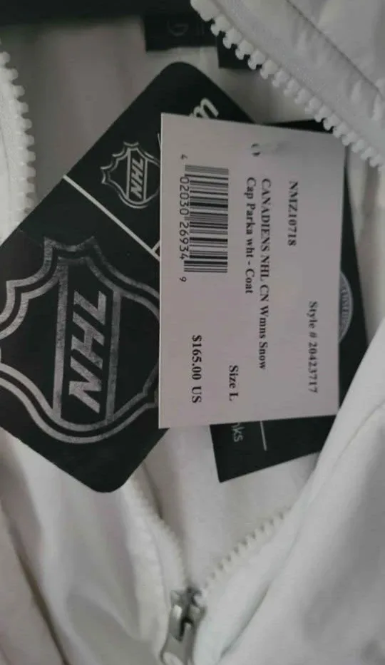 NHL Canadiens Women's Snow Coat - Size L image indicator(4)