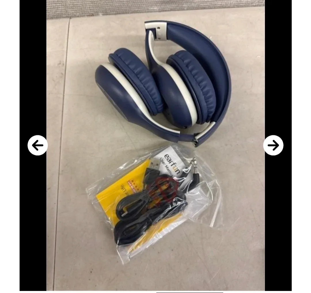 New EarFun K2 Kids Bluetooth Headphones - Blue image indicator(3)