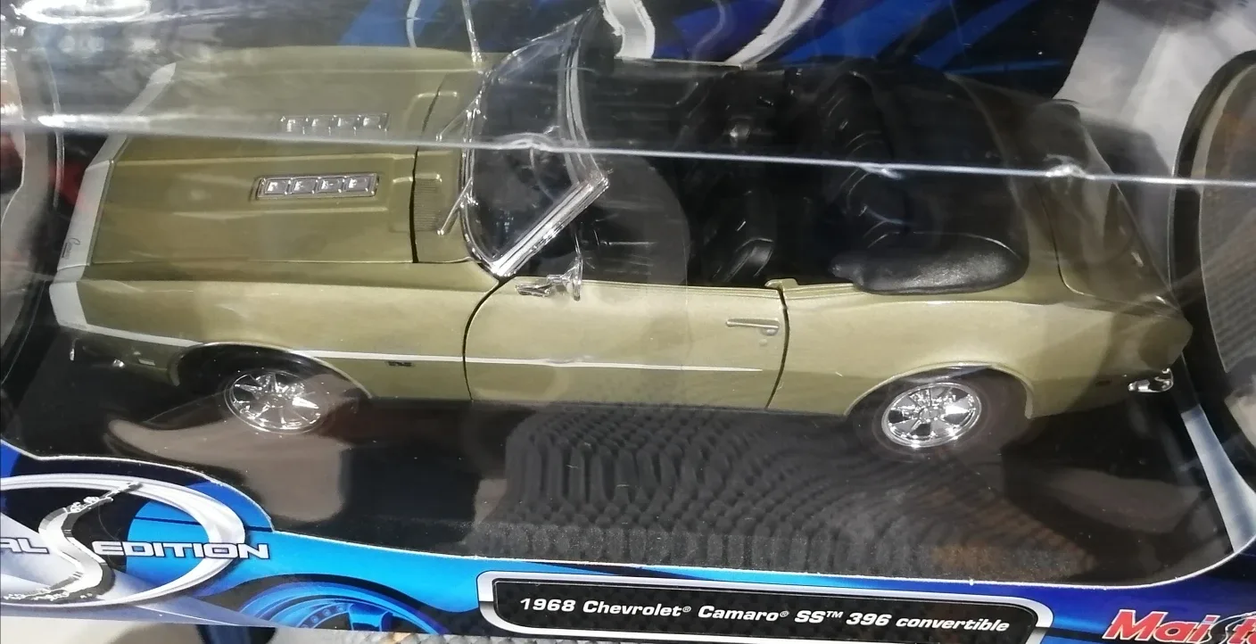 1968 Chevrolet Camaro SS 396 Convertible Diecast thumbnail
