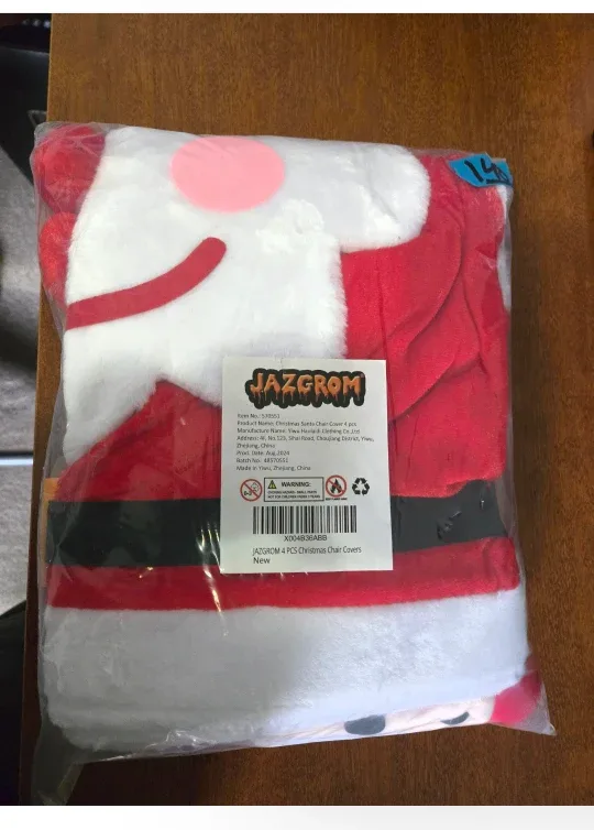 New Jazgrom Christmas Chair Back Covers Set of 4 image indicator(6)