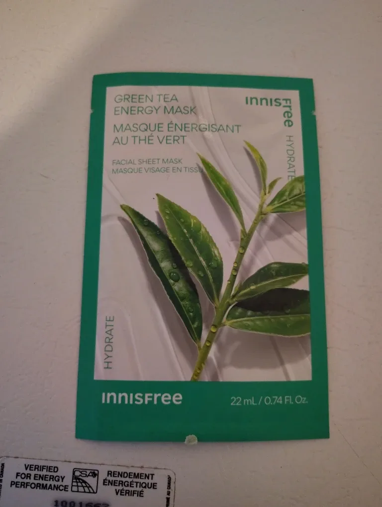 Innisfree Green Tea Energy Mask