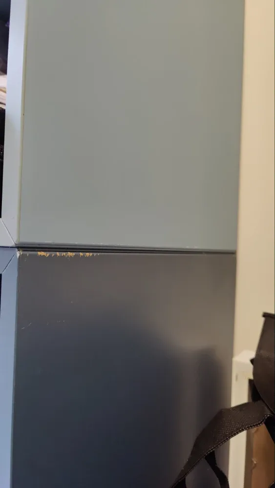 IKEA EKET cabinet with 4 compartments - Dark blue image indicator(2)