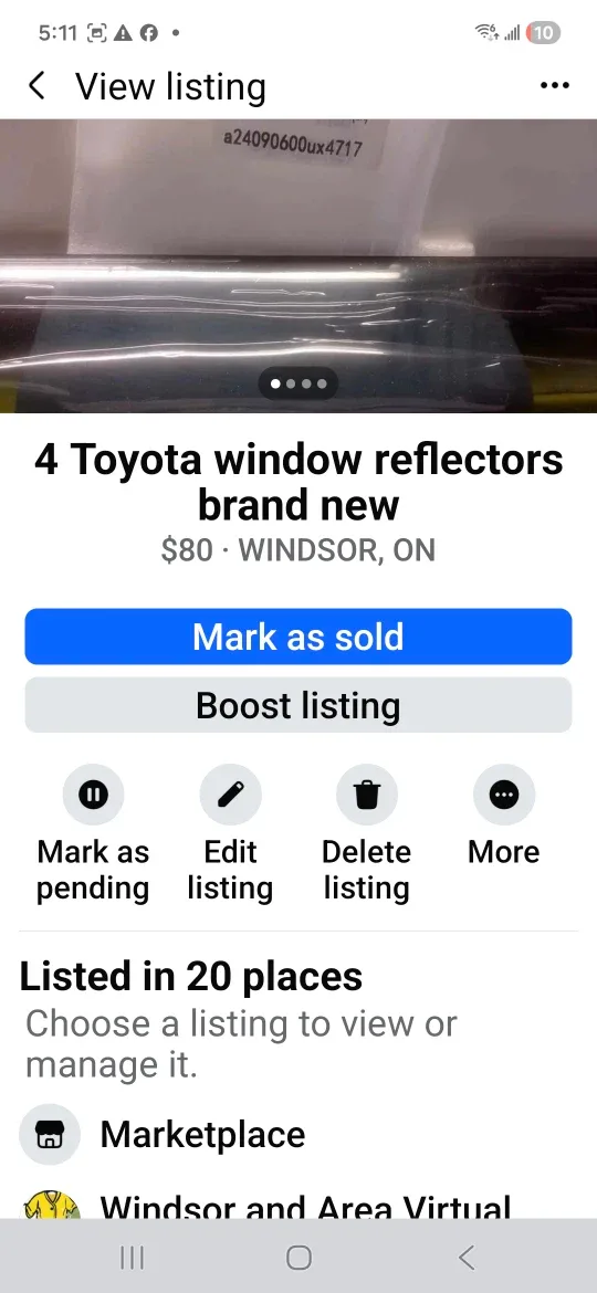 Toyota bZ4X 2023-2024 Window Reflectors