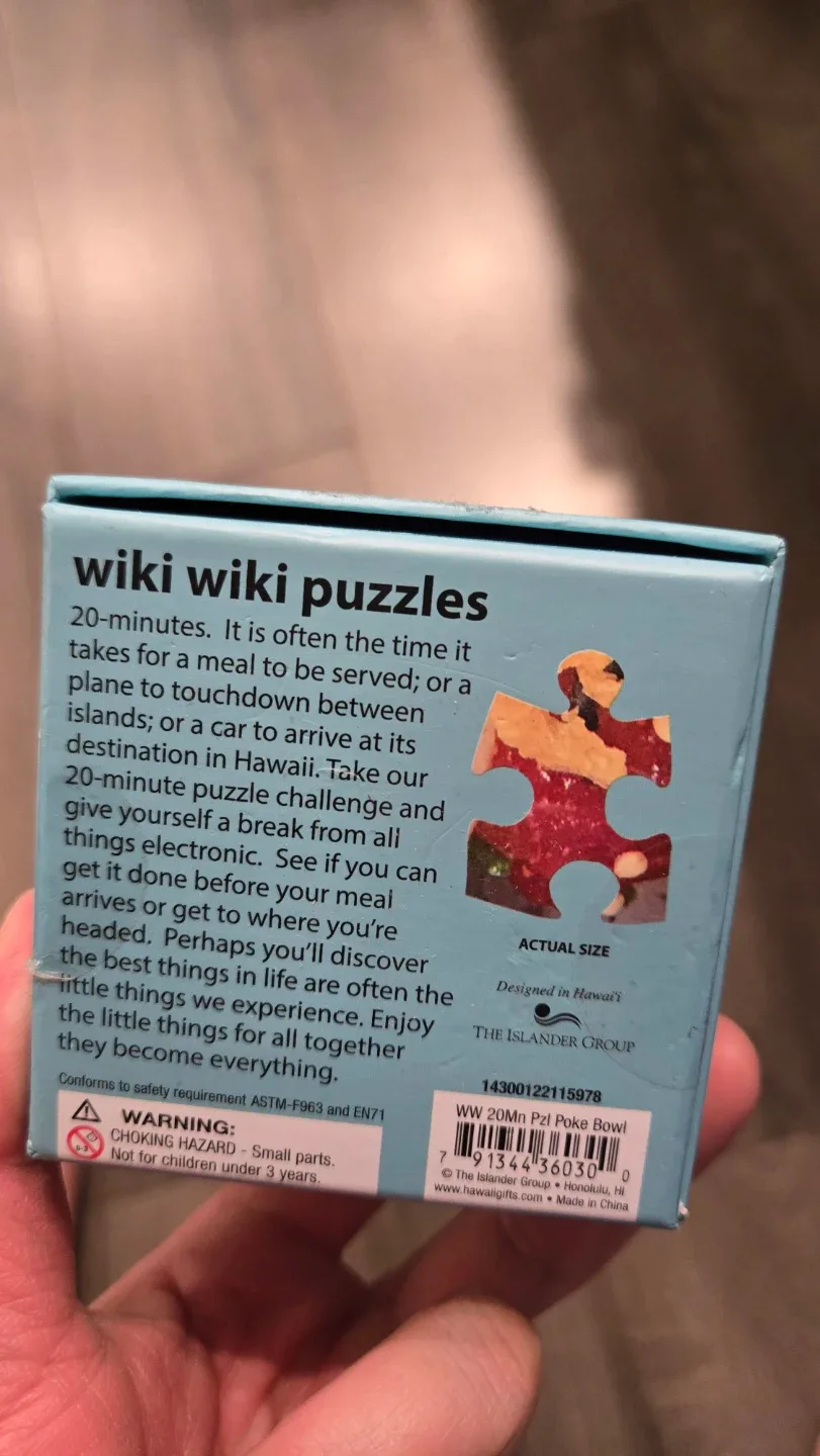 Wiki Wiki Puzzles - Hawaiian Loco Moco & Poke Bowl image indicator(2)