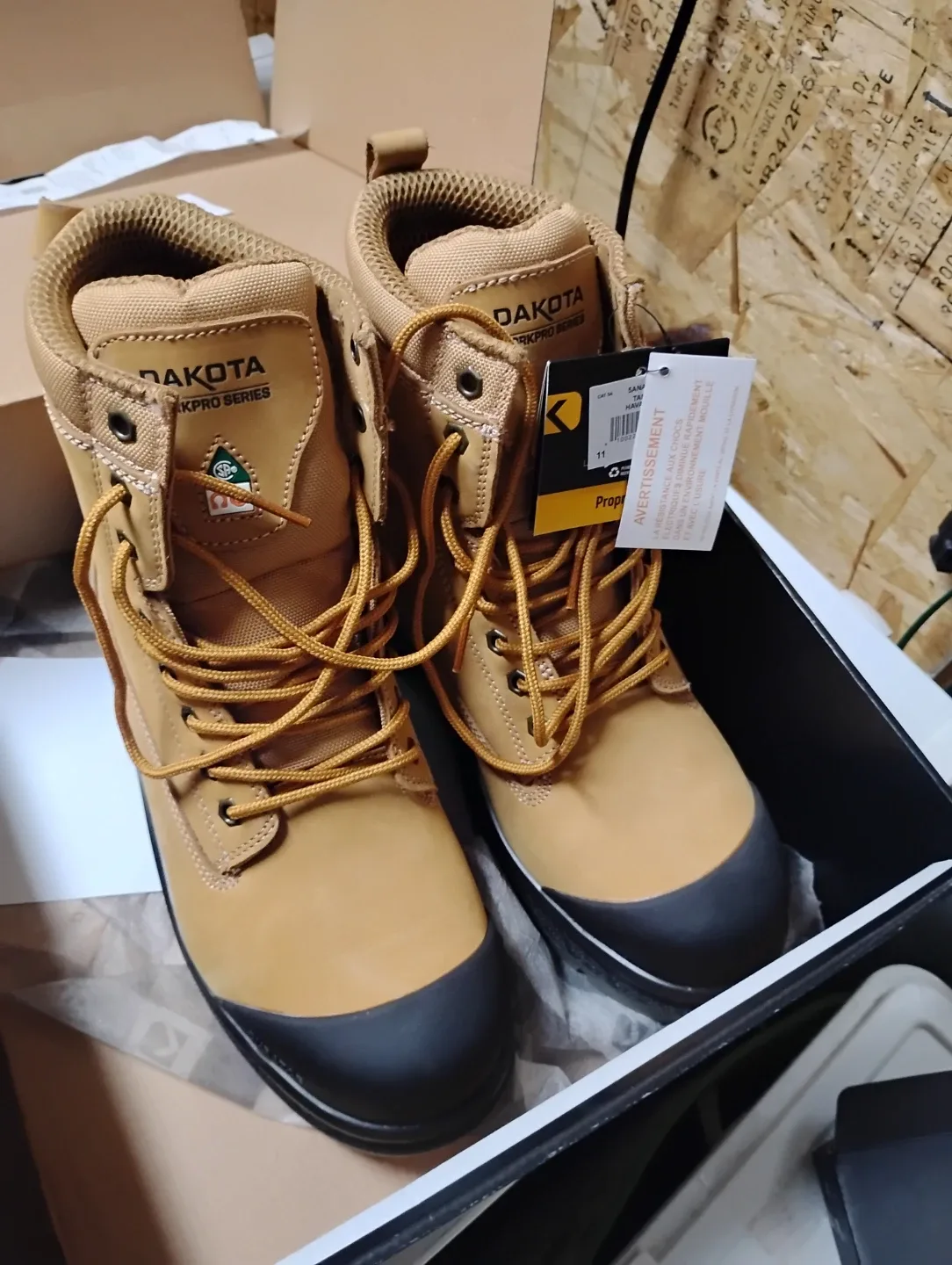 Dakota 8518 8-inch STSP PU TPU Safety Work Boots - Size 11 image indicator(3)