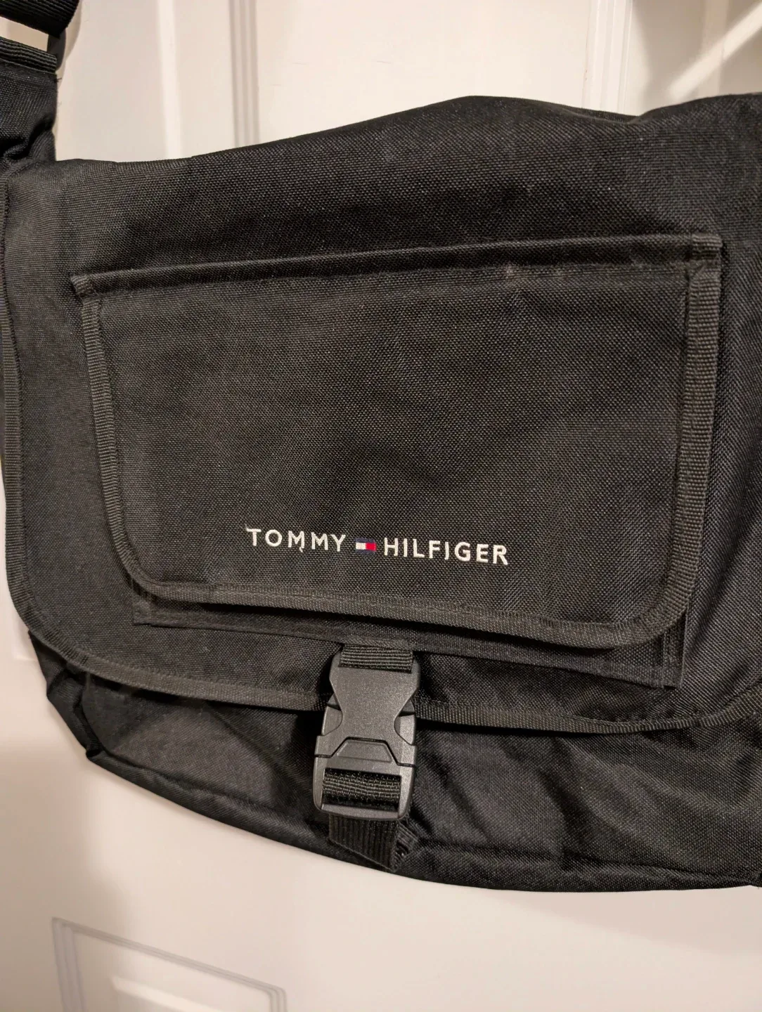Tommy Hilfiger Black Messenger Bag image indicator(2)