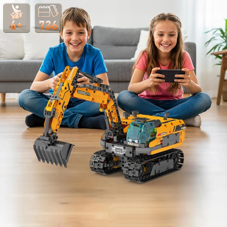 Connecta MAXFORCE 5-in-1 Engineering Vehicle - photo 2