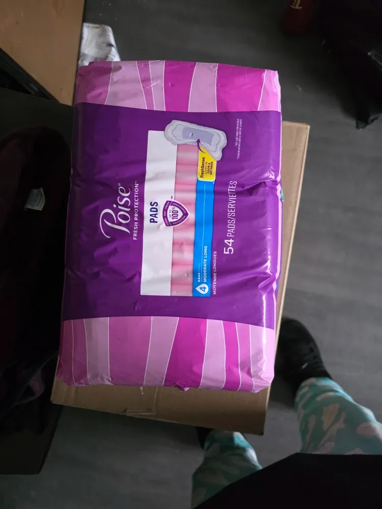 Poise Fresh Protection Pads, 54 Count