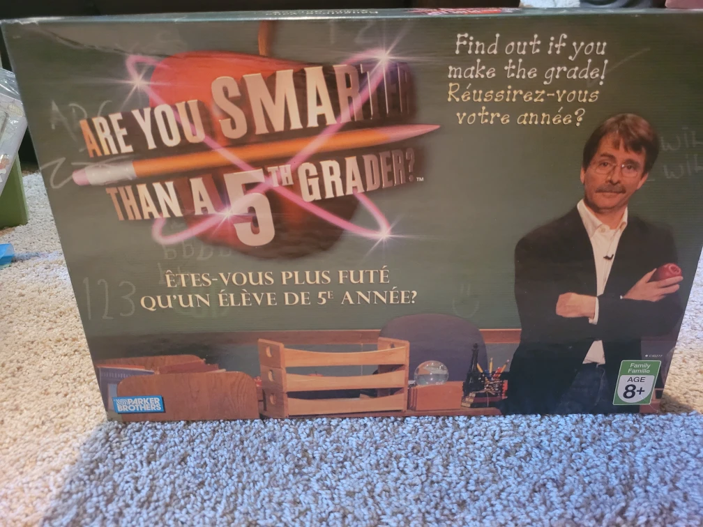 Are You Smarter Than A 5th Grader? Board Game