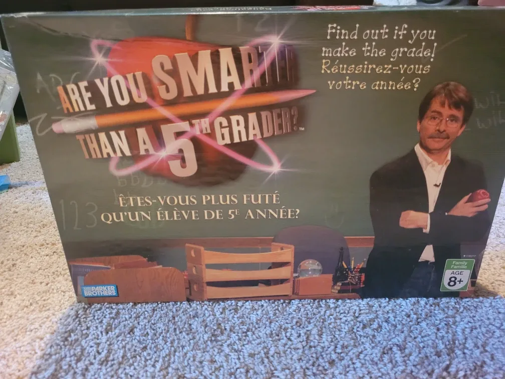 Are You Smarter Than A 5th Grader? Board Game