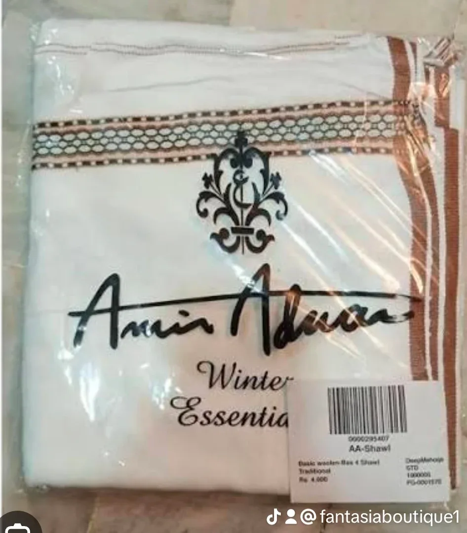 Amin Adnan AA-Shawl Winter Essential