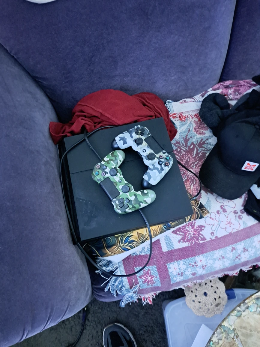 PlayStation 4 Console with 2 Controllers