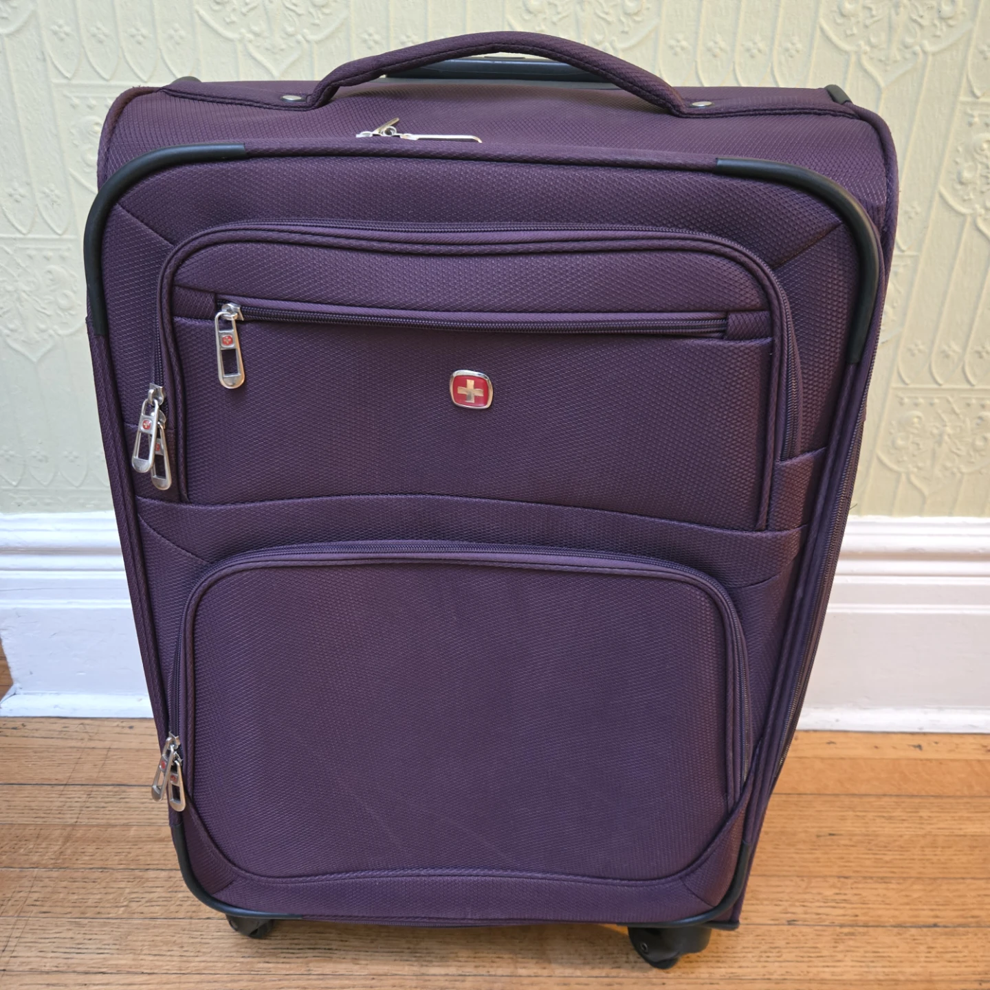 Swiss Gear Purple Suitcase