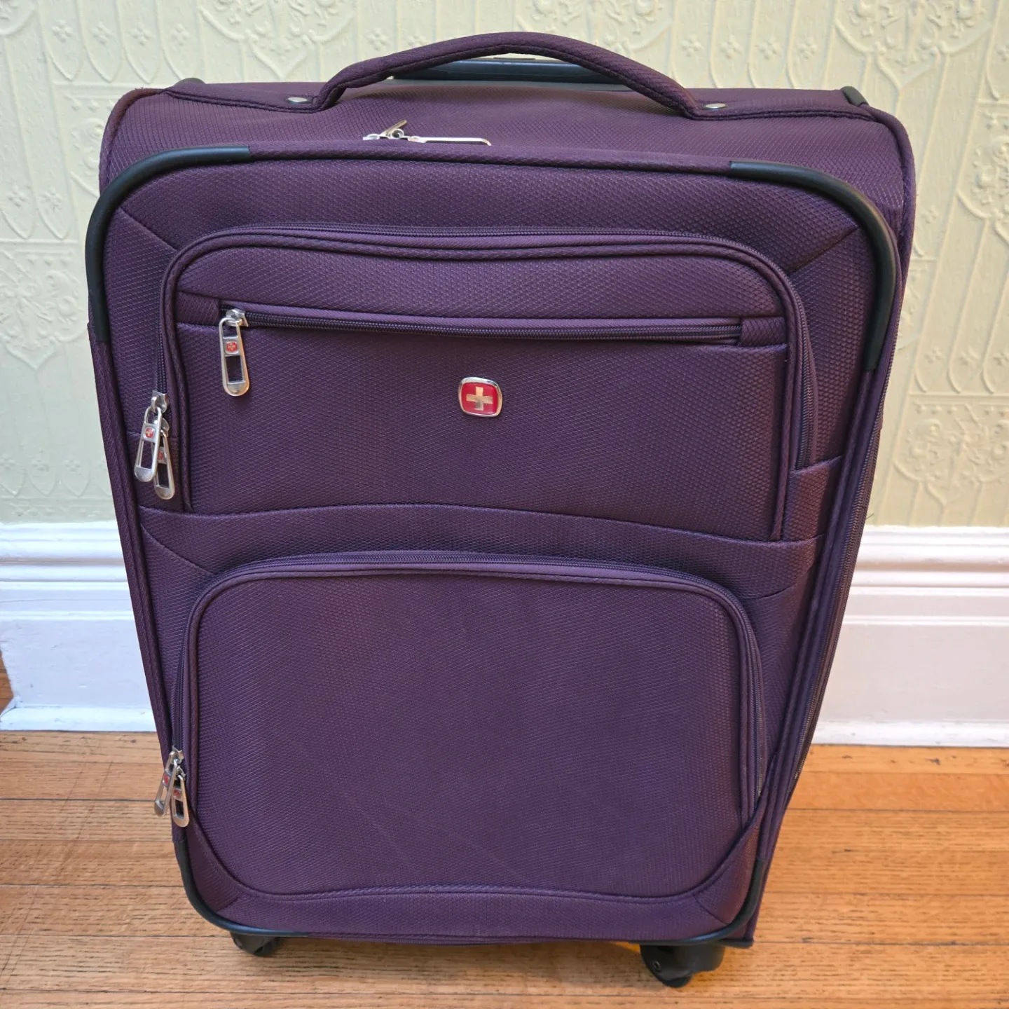 Swiss Gear Purple Suitcase