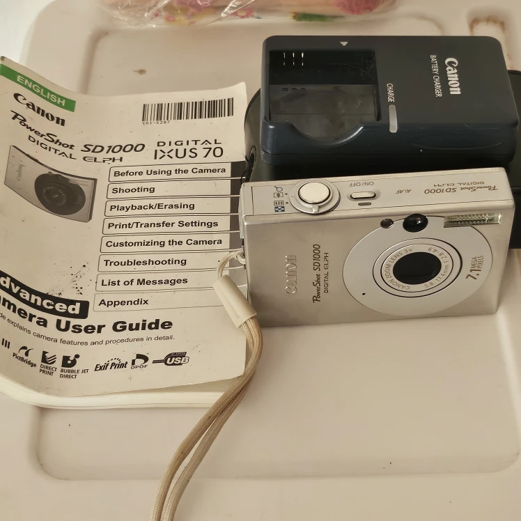 Canon PowerShot SD1000 Digital ELPH Camera