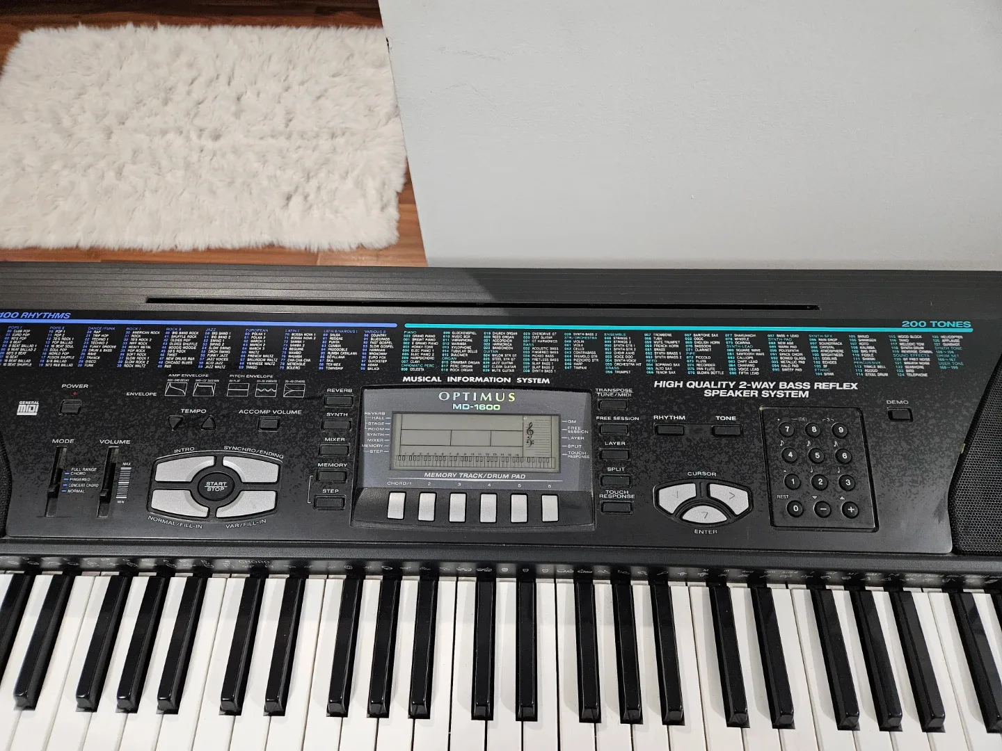 Optimus MD-1600 Keyboard image indicator(2)