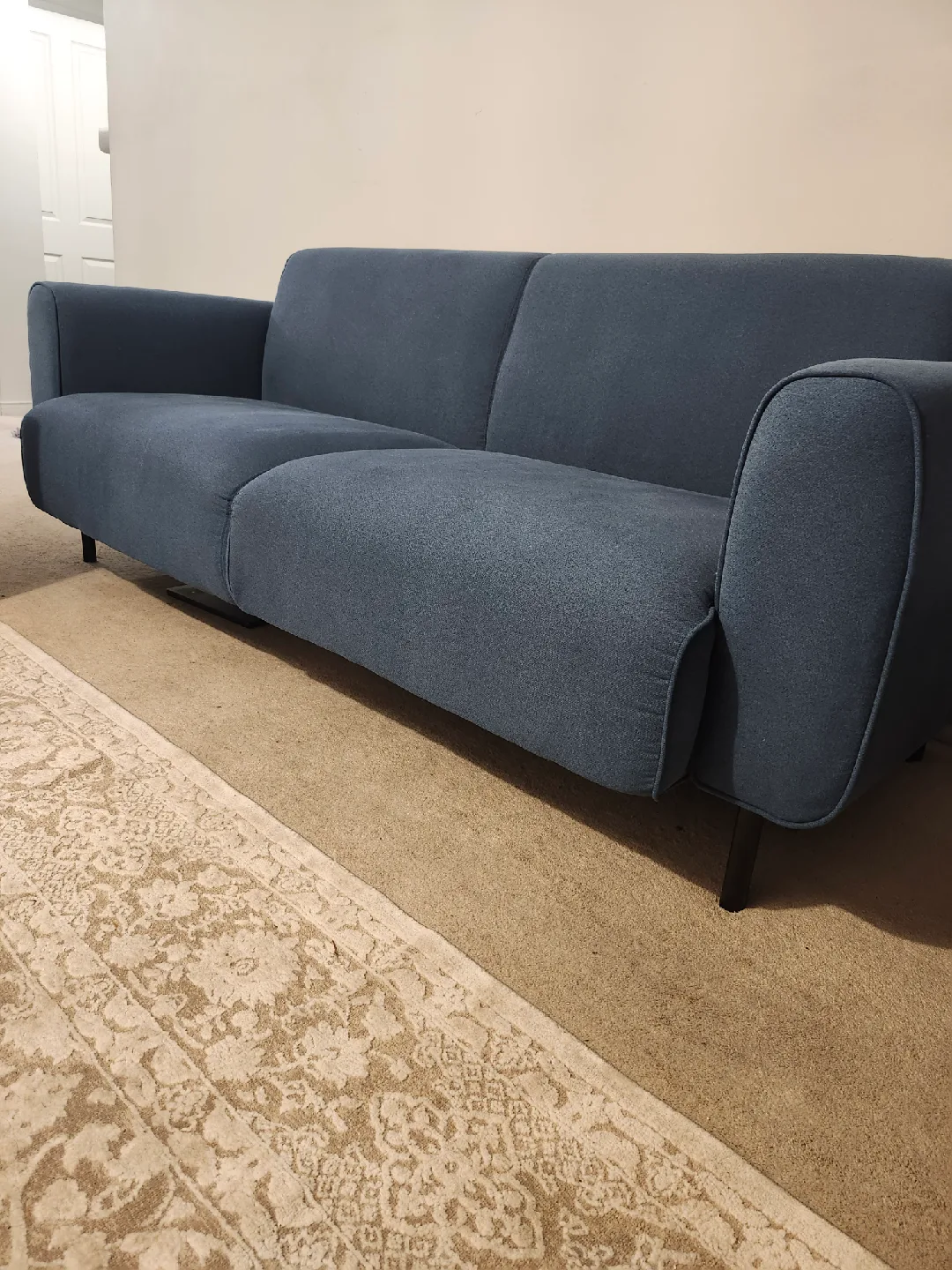 Modern Blue Sofa image indicator(4)