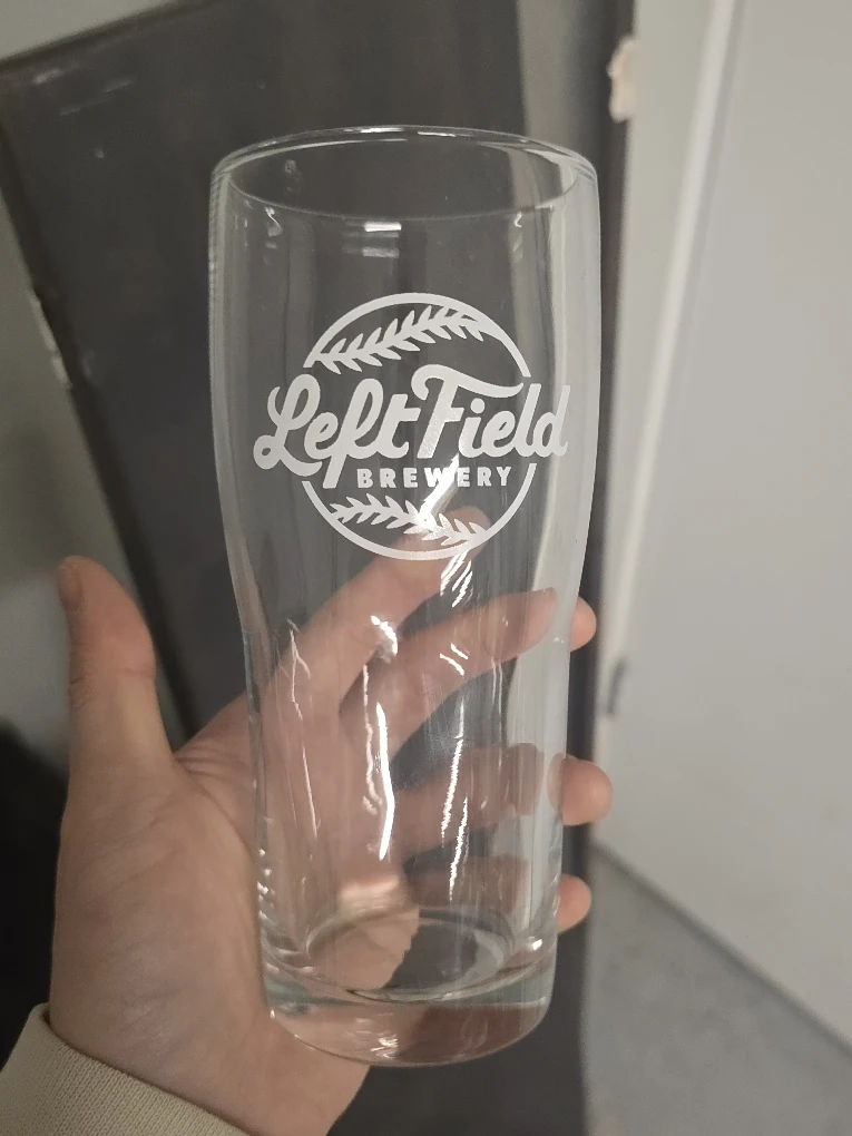 Left Field Brewery Glass