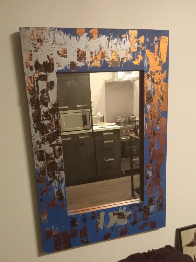 Last CALL. Large Mirror Metal Frame