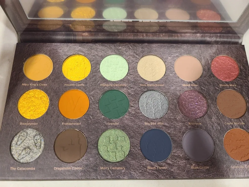 Nomad Haunted Europe Eyeshadow Palette