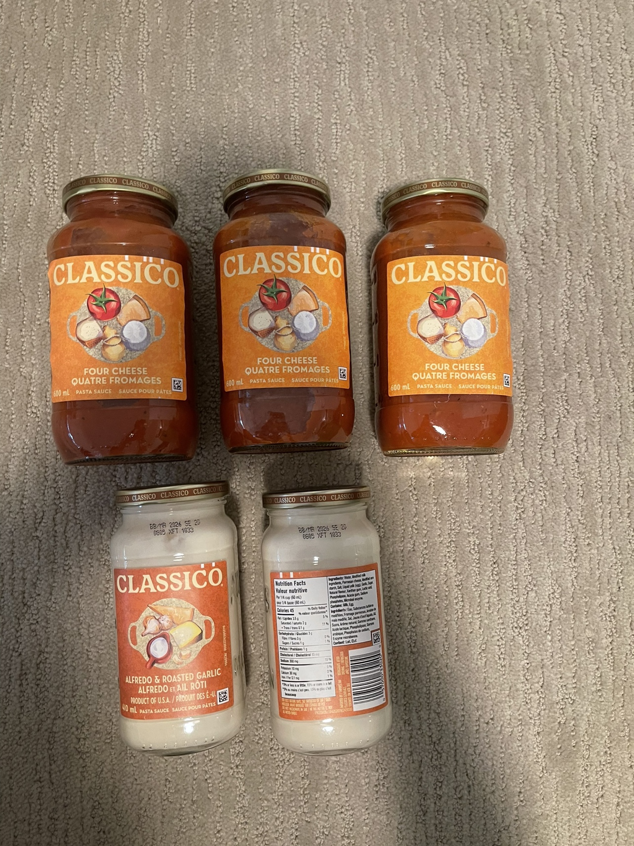 Classico Pasta Sauce, Cheese & Alfredo - photo 2