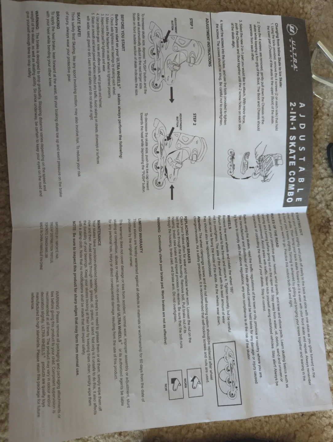 Bauer Lil' Sport Youth Helmet (Size 6 - 6 1/2) image indicator(6)