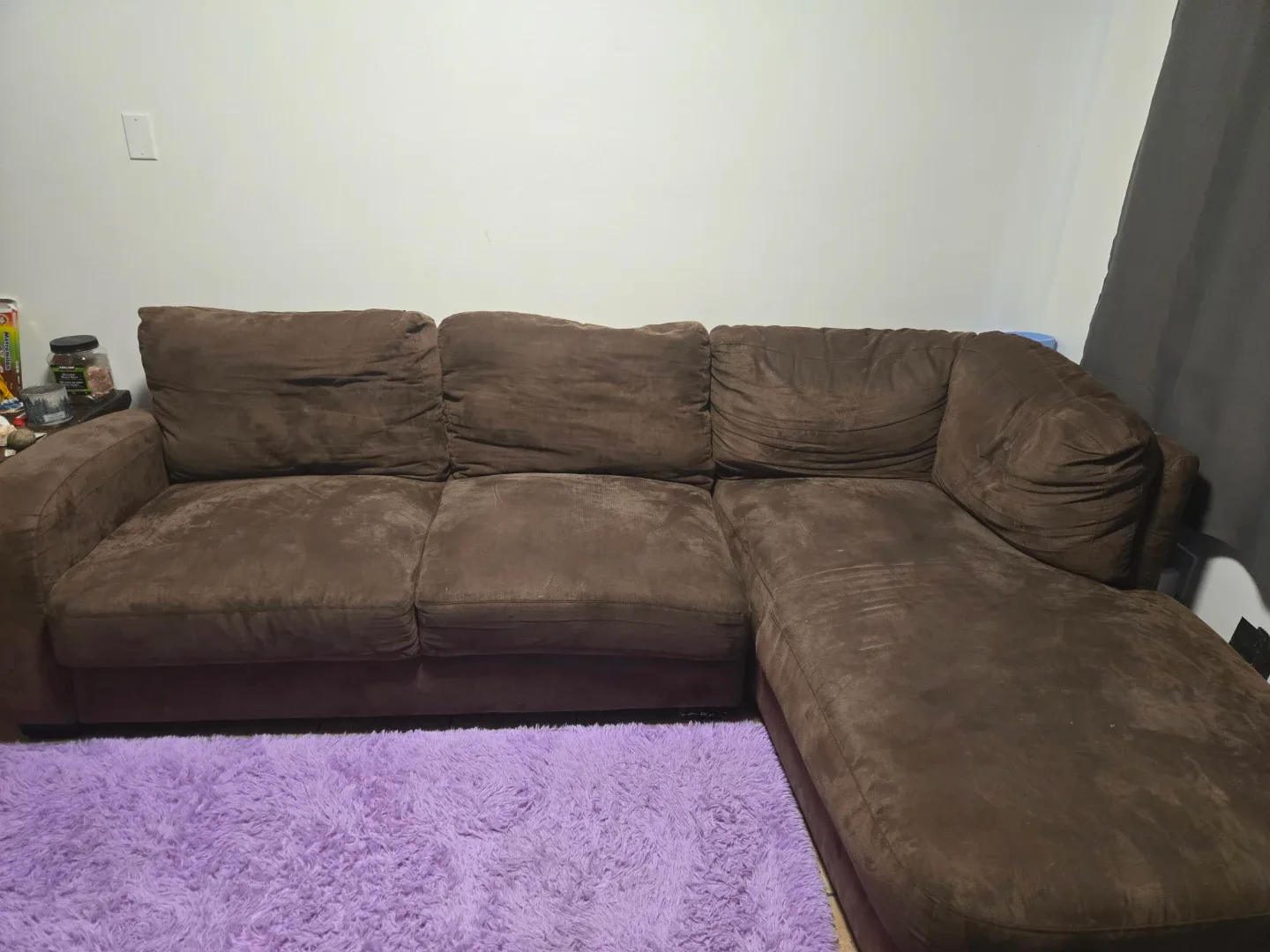 Brown Sectional Sofa image indicator(2)