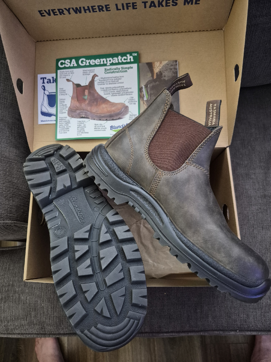 NEW Blundstone CSA Greenpatch Work Boots