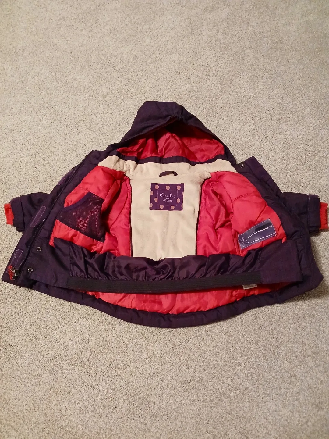 Infants winter jacket image indicator(3)