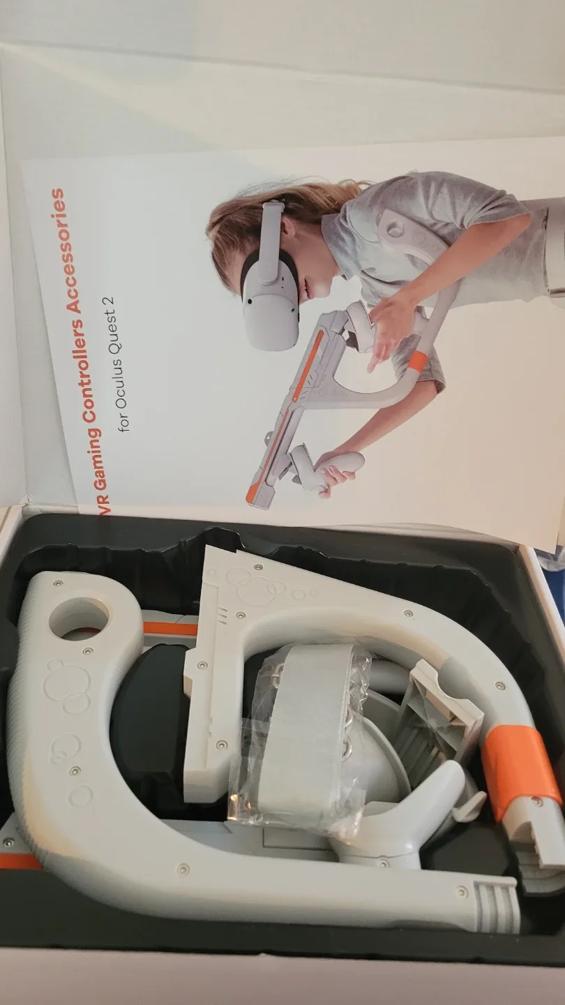 HUIUKE VR Gaming Controllers Accessories for Quest 2 image indicator(2)