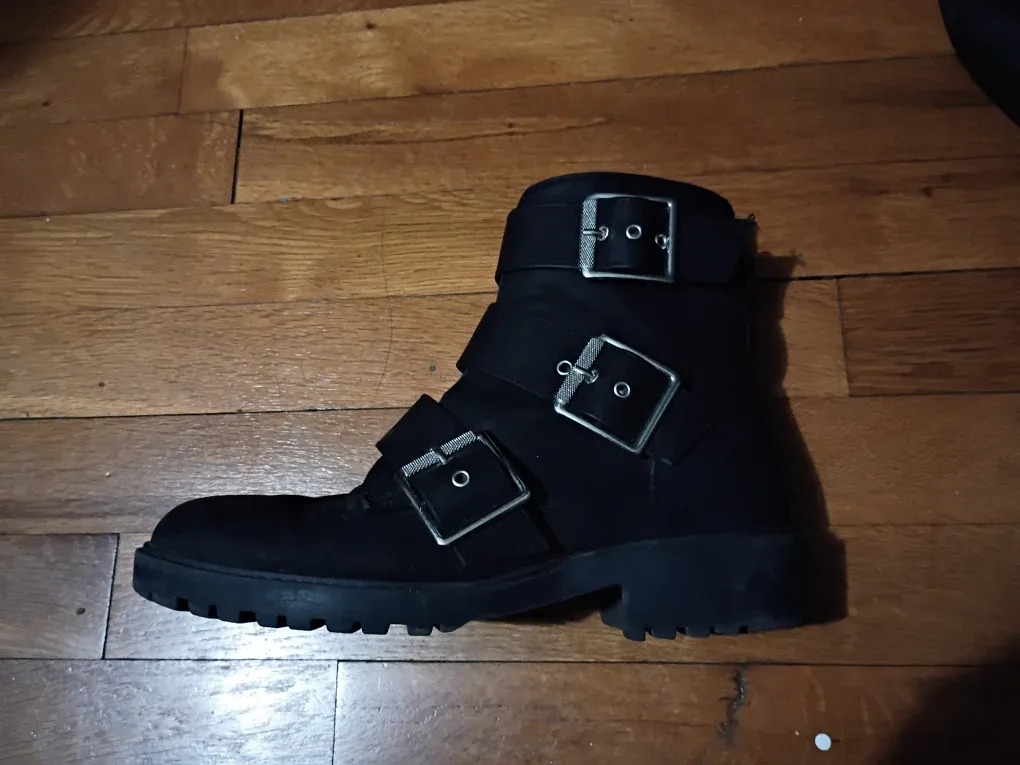 Emo Primark Boots Size 7-7.5