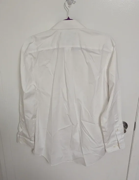 Joseph & Feiss White Men's Dress Shirt 15 1/2.32/33 image indicator(3)