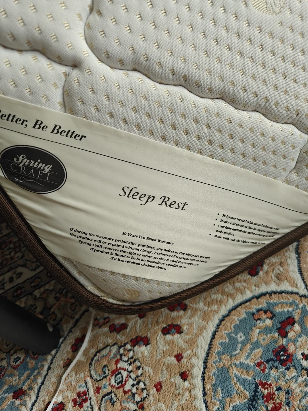 Spring Craft Sleep Rest Mattress image indicator(2)