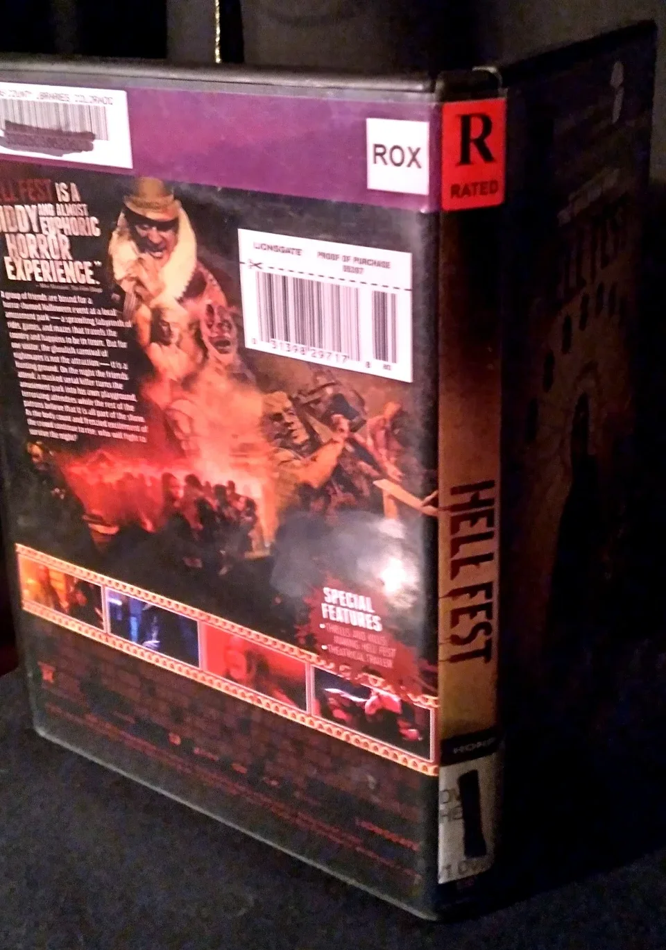 HELL FEST DVD - HORROR - 2018 image indicator(2)