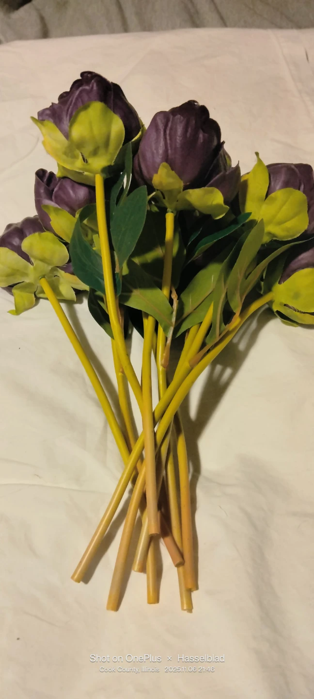 Purple Artificial Peony - photo 5