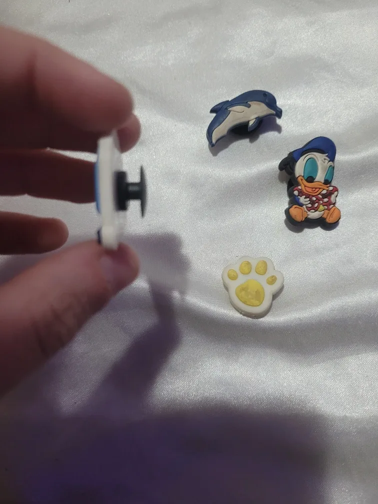 Crocs Jibbitz Charms - Donald Duck, Dolphin, Paw, Launchpad image indicator(3)