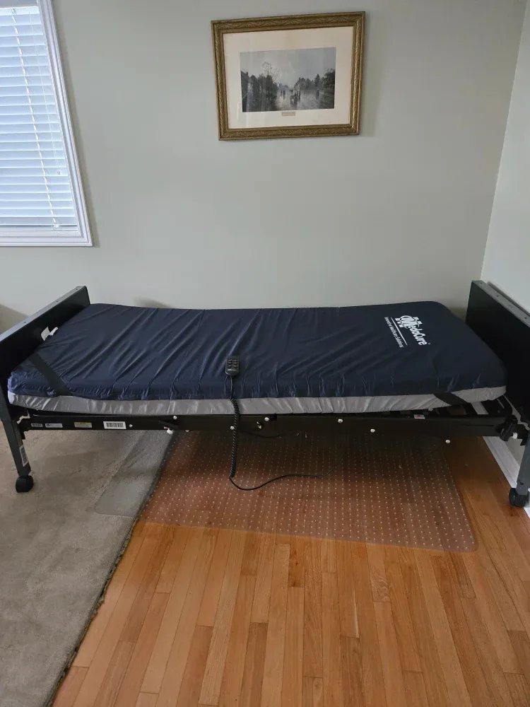 MedaCure Adjustable Hospital Bed