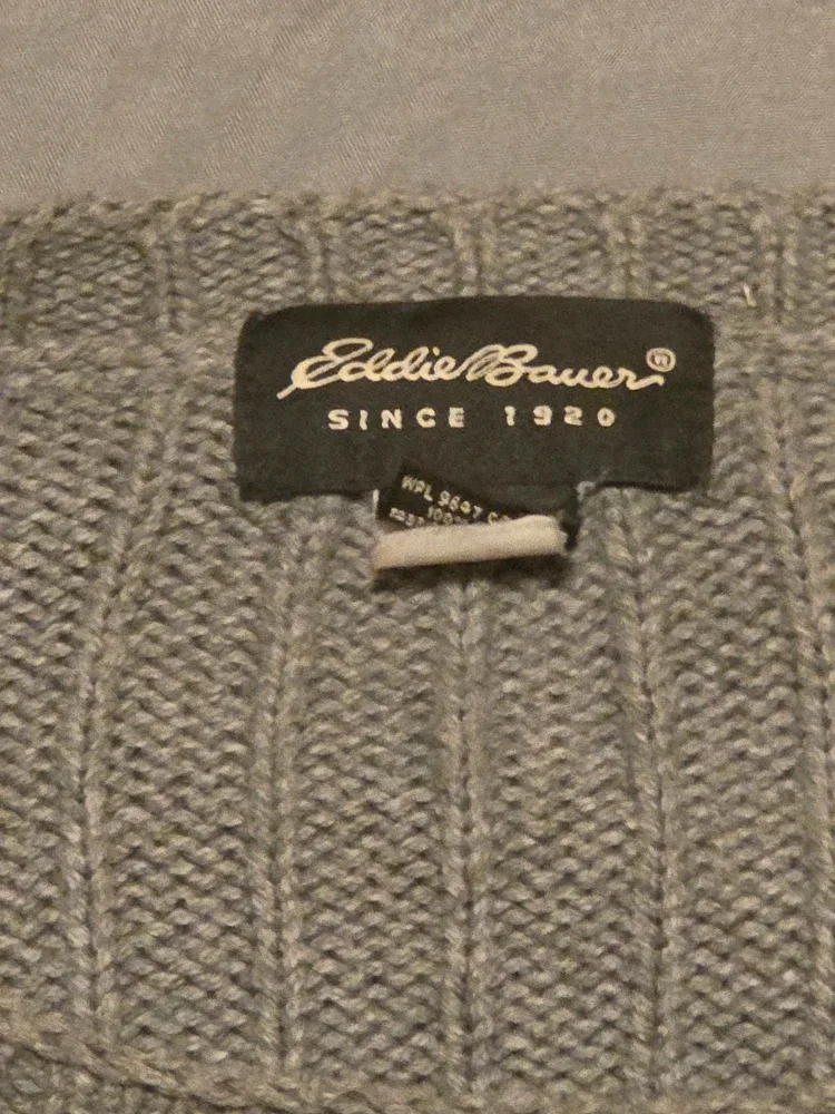 Eddie Bauer Grey Sweater