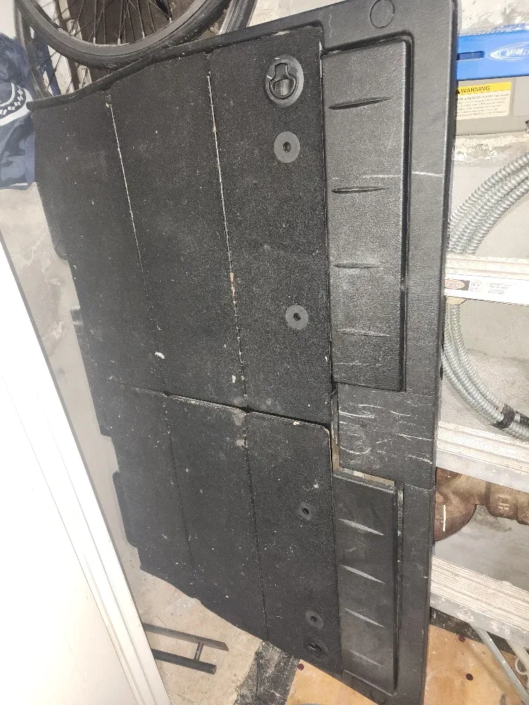 panel del piso del maletero  para un vehículo